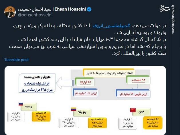 در تحریم و بدون امتیازدهی به غرب هم میتوان صنعت نفت را بینالمللی کرد