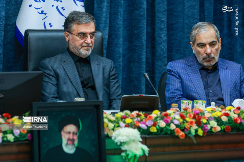 عکس/ تکریم و معارفه معاون پارلمانی رئیس جمهور