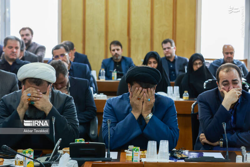 عکس/ تکریم و معارفه معاون پارلمانی رئیس جمهور