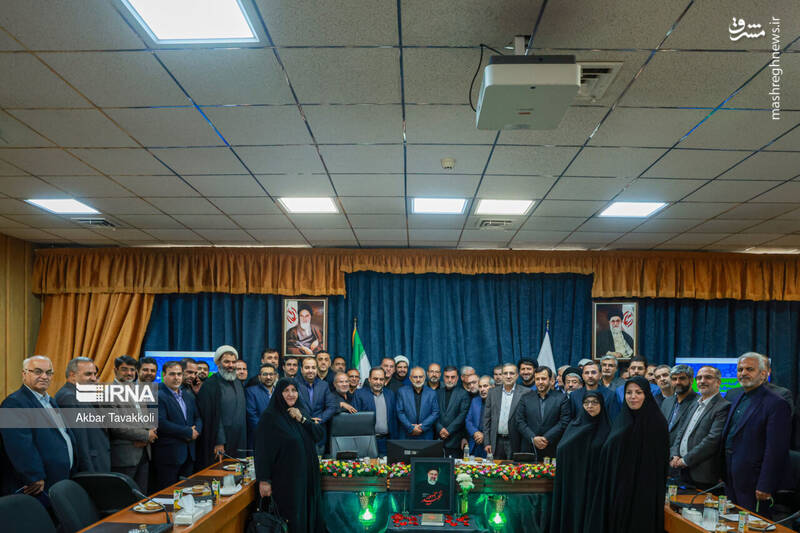 عکس/ تکریم و معارفه معاون پارلمانی رئیس جمهور