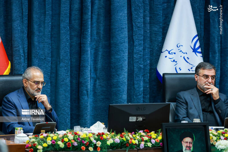 عکس/ تکریم و معارفه معاون پارلمانی رئیس جمهور