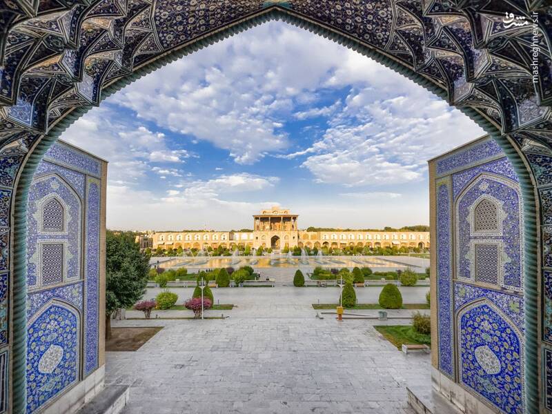 چهار نمای زیبا از میدان نقش جهان اصفهان