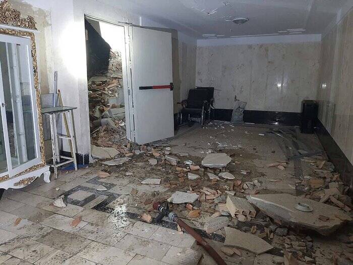 انفجار و آتشسوزی ساختمان مسکونی در تهران