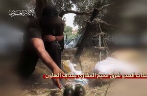 فیلم/ حملات خمپاره‌ای القسام علیه مواضع دشمن در غزه