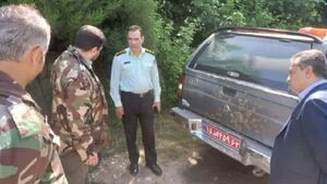 حمله مسلحانه به ایست و بازرسی محمولات جنگلی