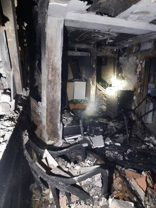 انفجار یک واحد مسکونی در خیابان دماوند تهران +عکس