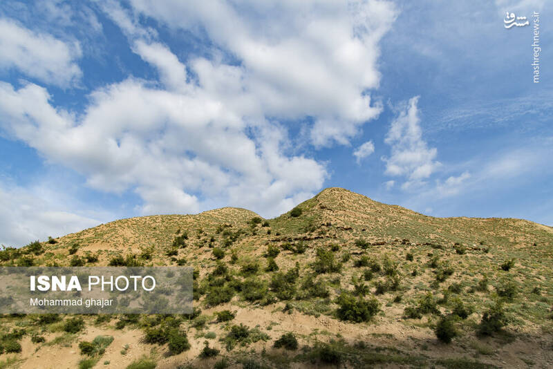 عکس/ آبشار و دره زیبای بالی قایه در مراوه تپه در استان گلستان