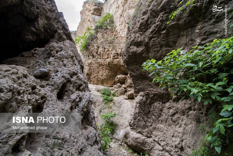 عکس/ آبشار و دره زیبای بالی قایه در مراوه تپه در استان گلستان