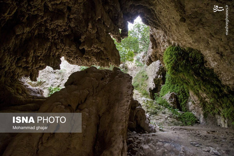 عکس/ آبشار و دره زیبای بالی قایه در مراوه تپه در استان گلستان