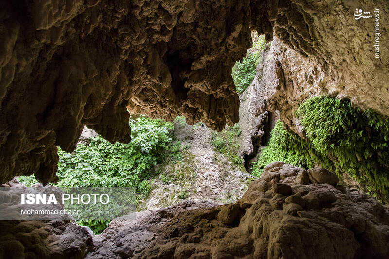 عکس/ آبشار و دره زیبای بالی قایه در مراوه تپه در استان گلستان