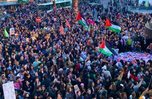 تظاهرات حمایت از غزه در پاریس