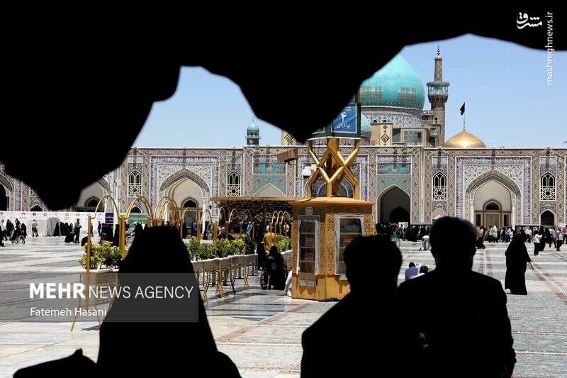عکس / زیارت امام رضا (ع) در روز زیارت مخصوص 7