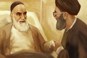 روایت آیت‌الله خامنه‌ای از ملاقات با امام خمینی در بیمارستان