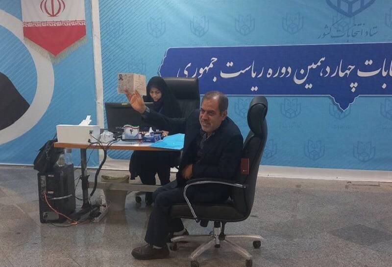 ثبتنام حسینعلی قاسمزاده در انتخابات ریاست جمهوری