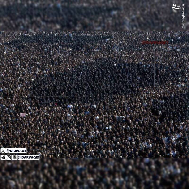 تصاویری از بزرگترین تشییع تاریخ