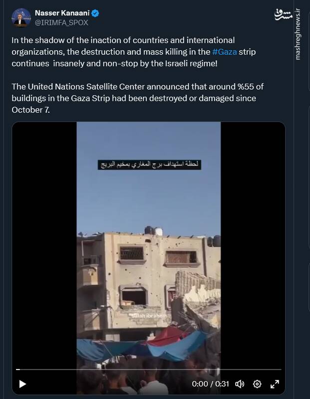 در سایه انفعال کشورها و سازمانها، کشتار دستهجمعی در غزه ادامه دارد+ فیلم