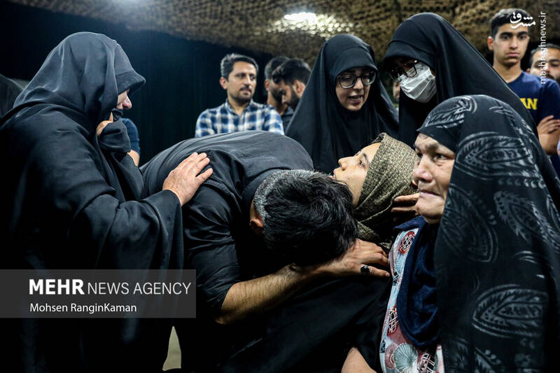 عکس/ وداع با پیکر مطهر شهید «نورالله نوری» در معراج شهدای تهران