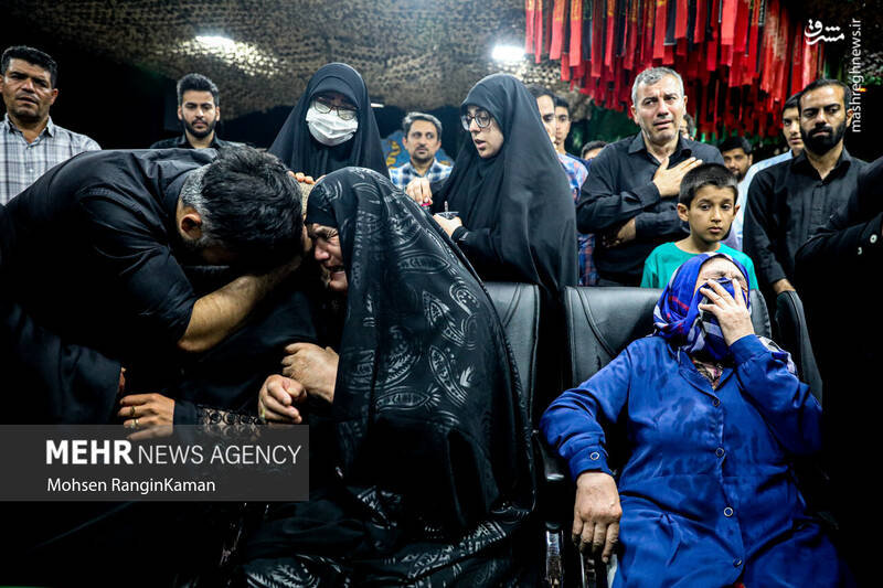 عکس/ وداع با پیکر مطهر شهید «نورالله نوری» در معراج شهدای تهران