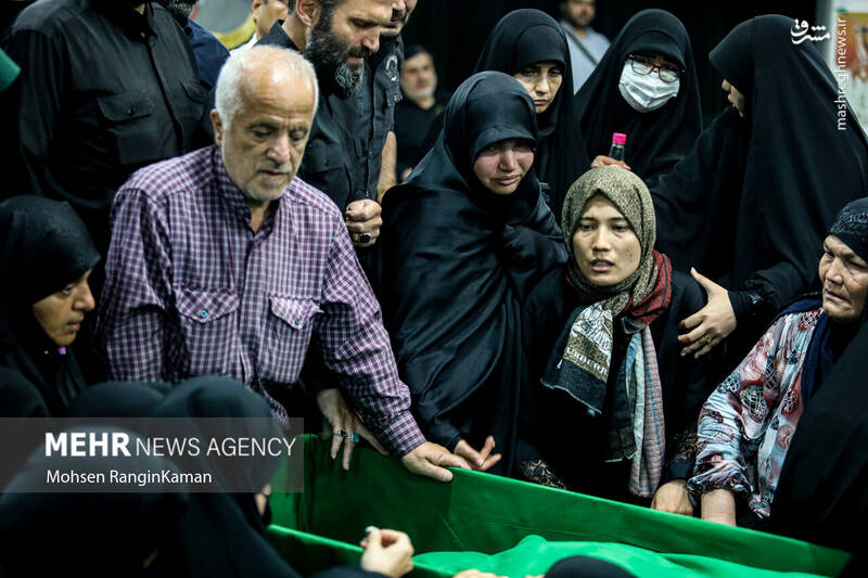 عکس/ وداع با پیکر مطهر شهید «نورالله نوری» در معراج شهدای تهران