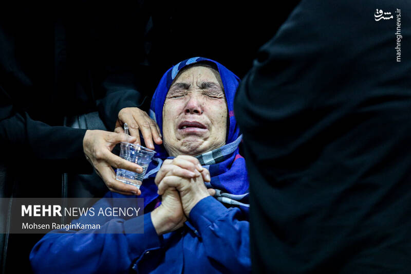 عکس/ وداع با پیکر مطهر شهید «نورالله نوری» در معراج شهدای تهران