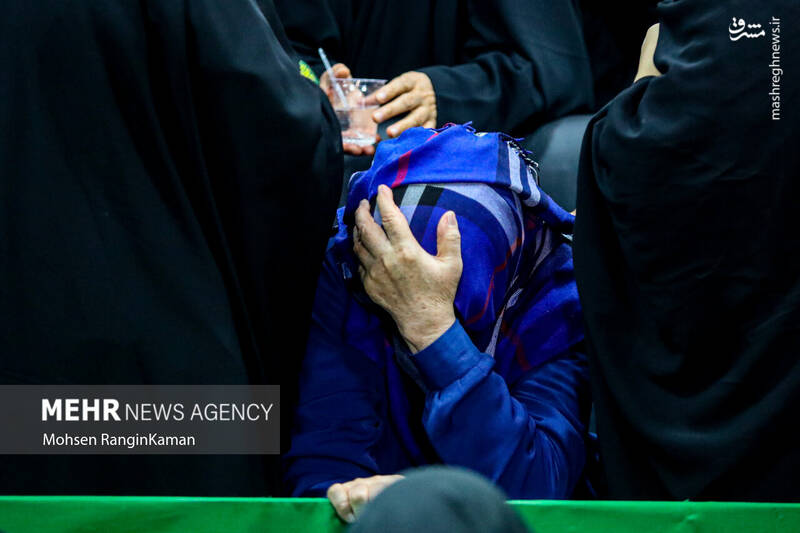 عکس/ وداع با پیکر مطهر شهید «نورالله نوری» در معراج شهدای تهران