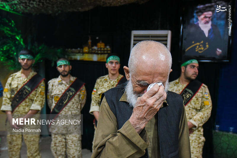 عکس/ وداع با پیکر مطهر شهید «نورالله نوری» در معراج شهدای تهران