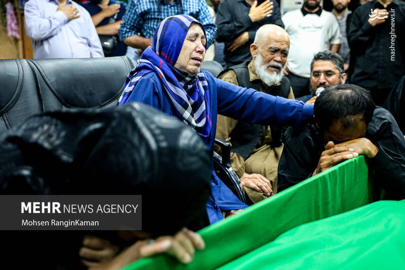 عکس/ وداع با پیکر مطهر شهید «نورالله نوری» در معراج شهدای تهران