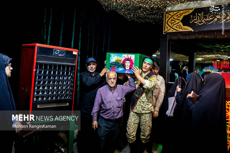 عکس/ وداع با پیکر مطهر شهید «نورالله نوری» در معراج شهدای تهران