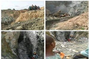 ۳۰ نفر در ریزش معدن در مرکز نیجریه محبوس شدند