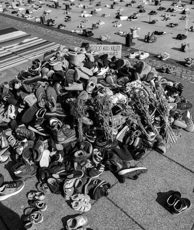 گرامیداشت یاد قربانیان جنگ در غزه توسط فعالان حامی فلسطین در برلین