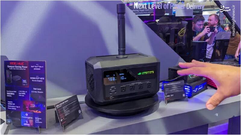 پاوربانک غولپیکر ایسوس با قابلیت شارژ سیستم گیمینگ رونمایی شد