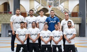 نایب قهرمانی تیم منتخب کشتی آزاد در تورنمنت مجارستان