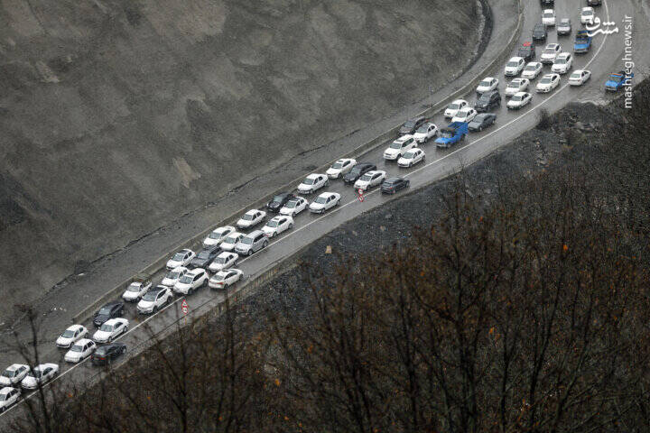ادامه محدودیت تردد محور چالوس تا ساعت ۲۲ امشب/ ۱۴۹ میلیون تردد در تعطیلات نیمه خرداد