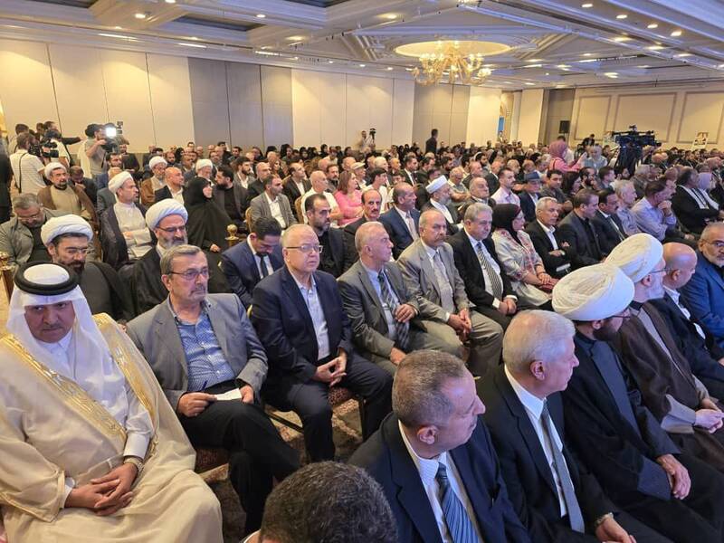 افتتاحیه اجلاسیه بینالمللی "مجاهدان در غربت" در سوریه برگزار شد +تصاویر