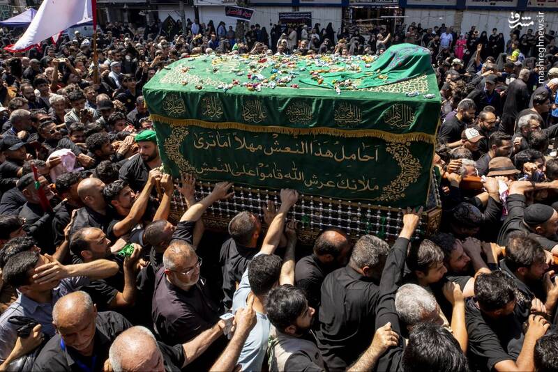 عکس / تشییع پیکر نمادین جوادالائمه در کاظمین 5
