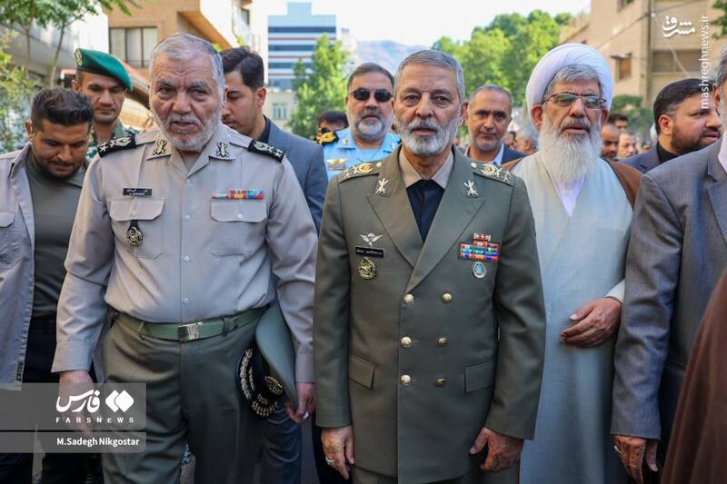 عکس/ تشییع همسر شهید صیاد شیرازی