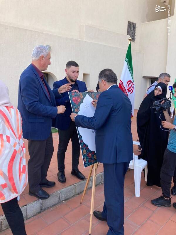 برپایی نمایشگاه آثار هنری ایران در الجزائر + عکس 2