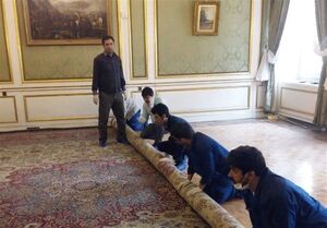 فرشهای سعدآباد سرقت شده؟/ تکذیب قضایی و تأیید دولتی