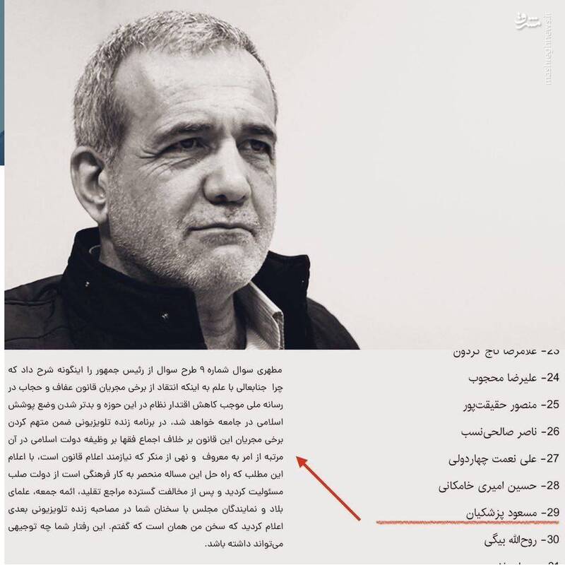 روزی که پزشکیان دنبال گشت ارشاد بود! + سند