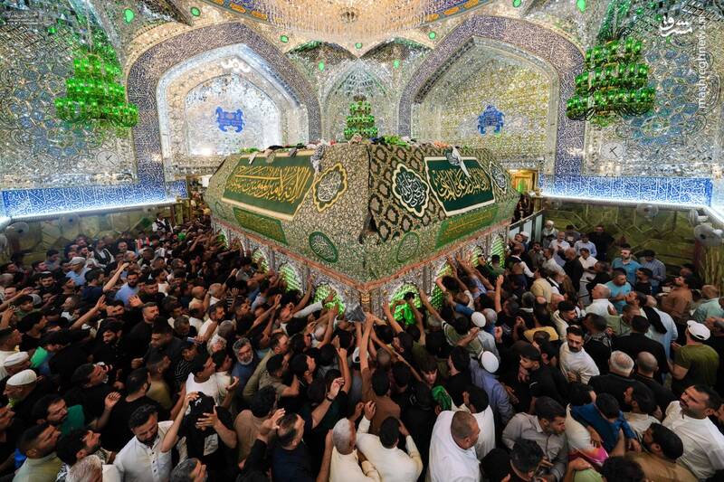 عکس / حال و هوای حرم امیرالمومنین در اولین روز از دهه ولایت 6