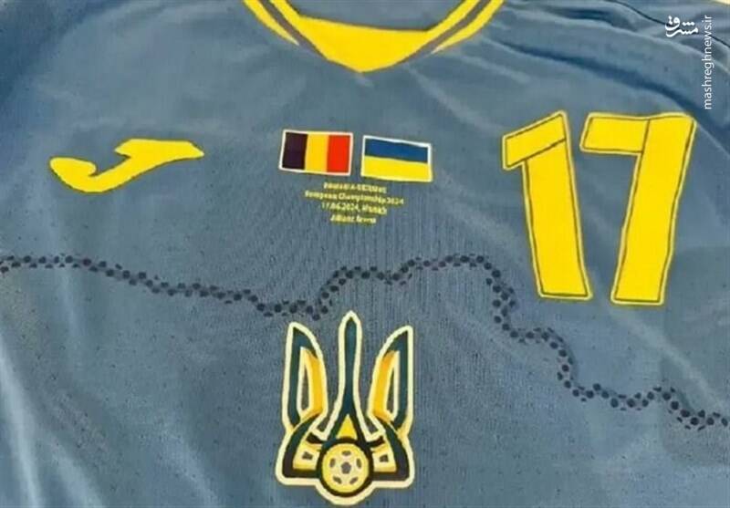 توجیه عجیب اوکراینیها بابت گاف بزرگ در یورو ۲۰۲۴ + عکس
