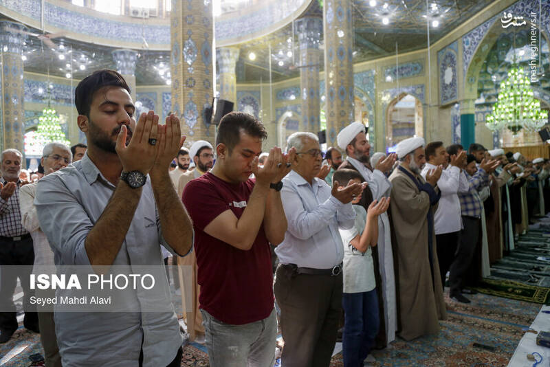 عکس / نماز عید قربان در مسجد جمکران 24