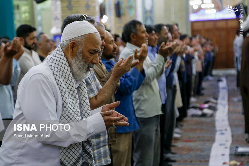 عکس / نماز عید قربان در مسجد جمکران 23