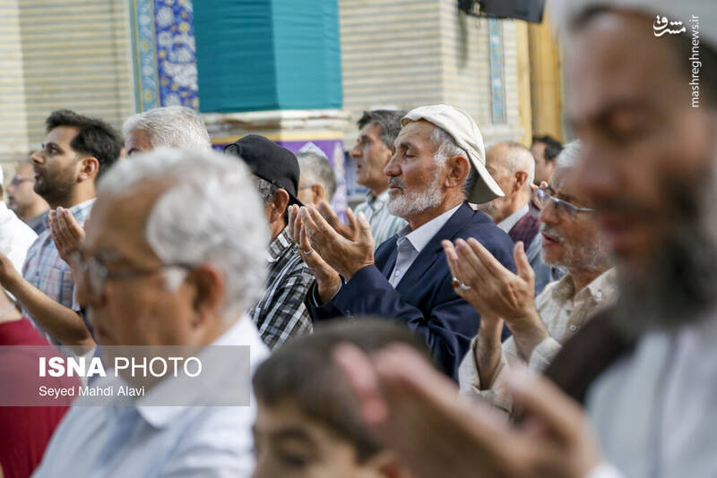 عکس / نماز عید قربان در مسجد جمکران 19