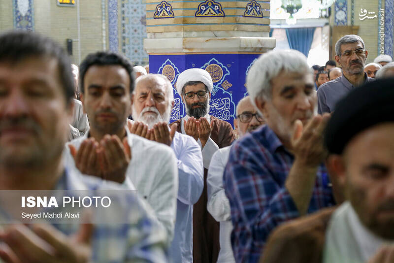 عکس / نماز عید قربان در مسجد جمکران 16