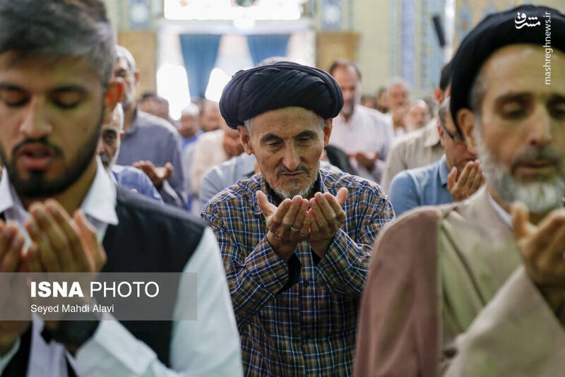 عکس / نماز عید قربان در مسجد جمکران 15
