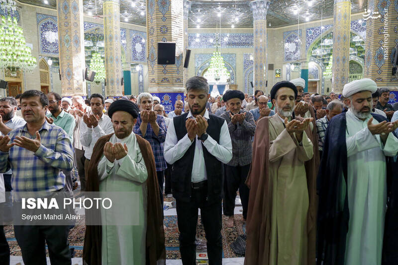 عکس / نماز عید قربان در مسجد جمکران 14