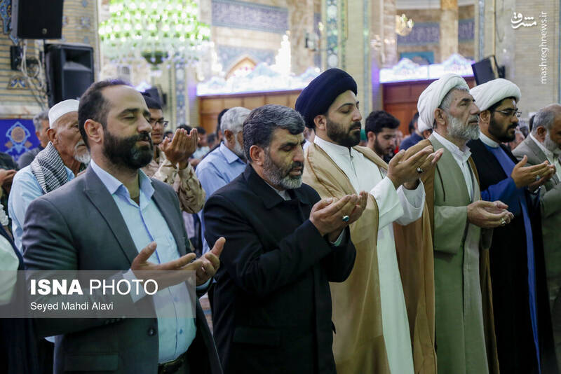 عکس / نماز عید قربان در مسجد جمکران 13