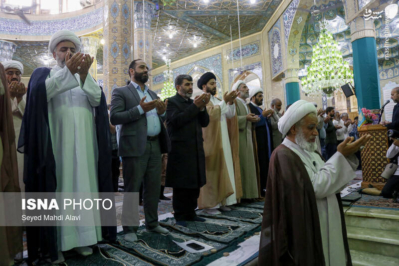 عکس / نماز عید قربان در مسجد جمکران 12