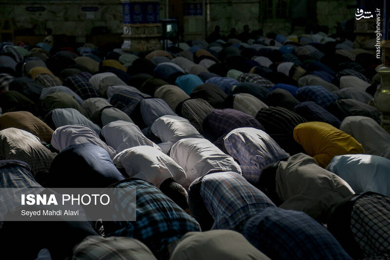عکس / نماز عید قربان در مسجد جمکران 8